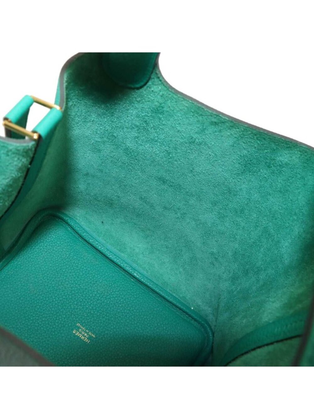 ★SOLD★ Hermes Picotin Lock 18 PM Hand Bag Taurillon Morris Verse Jade PM - Picture 9 of 10